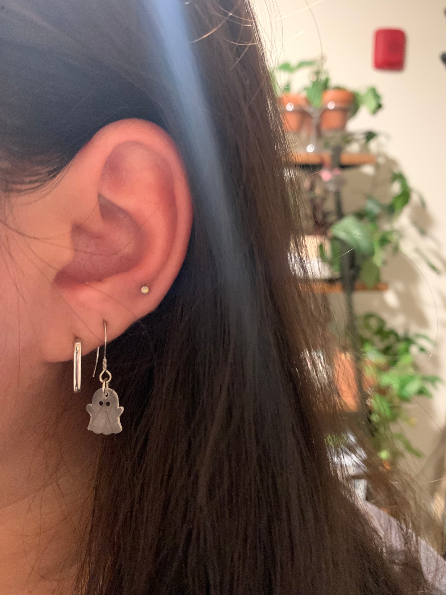 Ghost earrings