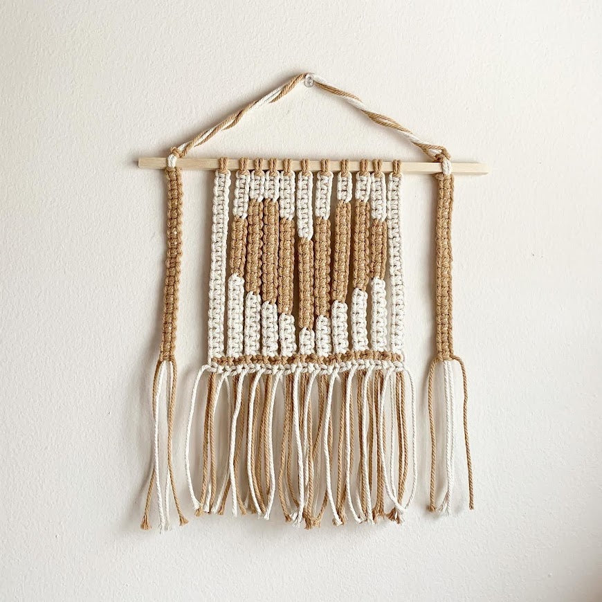 Large Heart Macrame Wall Decor