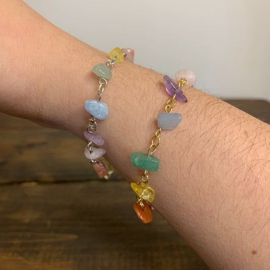 Rainbow Bracelet (Silver/Gold)